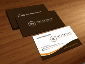 Business Card Design by Creations Box 2015 for Woodwright Custom Builders LLC | Design: #26655440