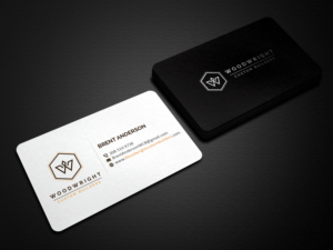 Business Card Design by Creations Box 2015 for Woodwright Custom Builders LLC | Design: #26655456