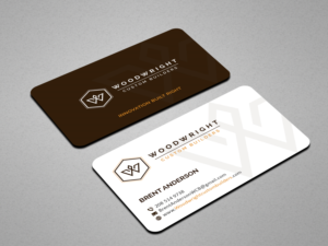 Business Card Design by Creations Box 2015 for Woodwright Custom Builders LLC | Design: #26655470