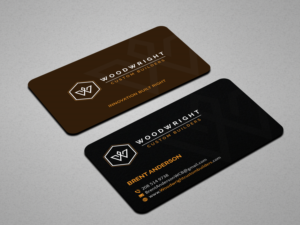 Business Card Design by Creations Box 2015 for Woodwright Custom Builders LLC | Design: #26668140