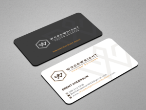 Business Card Design by Creations Box 2015 for Woodwright Custom Builders LLC | Design: #26702232