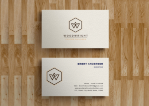 Business Card Design by akteotia for Woodwright Custom Builders LLC | Design: #26669676
