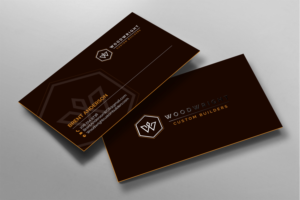 Diseño de Tarjeta de Presentación por chandrayaan.creative para Woodwright Custom Builders LLC | Diseño: #26653771