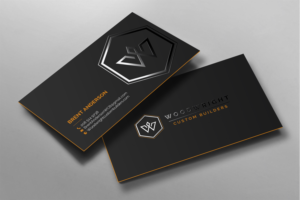 Diseño de Tarjeta de Presentación por chandrayaan.creative para Woodwright Custom Builders LLC | Diseño: #26653772