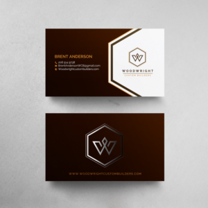 Diseño de Tarjeta de Presentación por chandrayaan.creative para Woodwright Custom Builders LLC | Diseño: #26653779