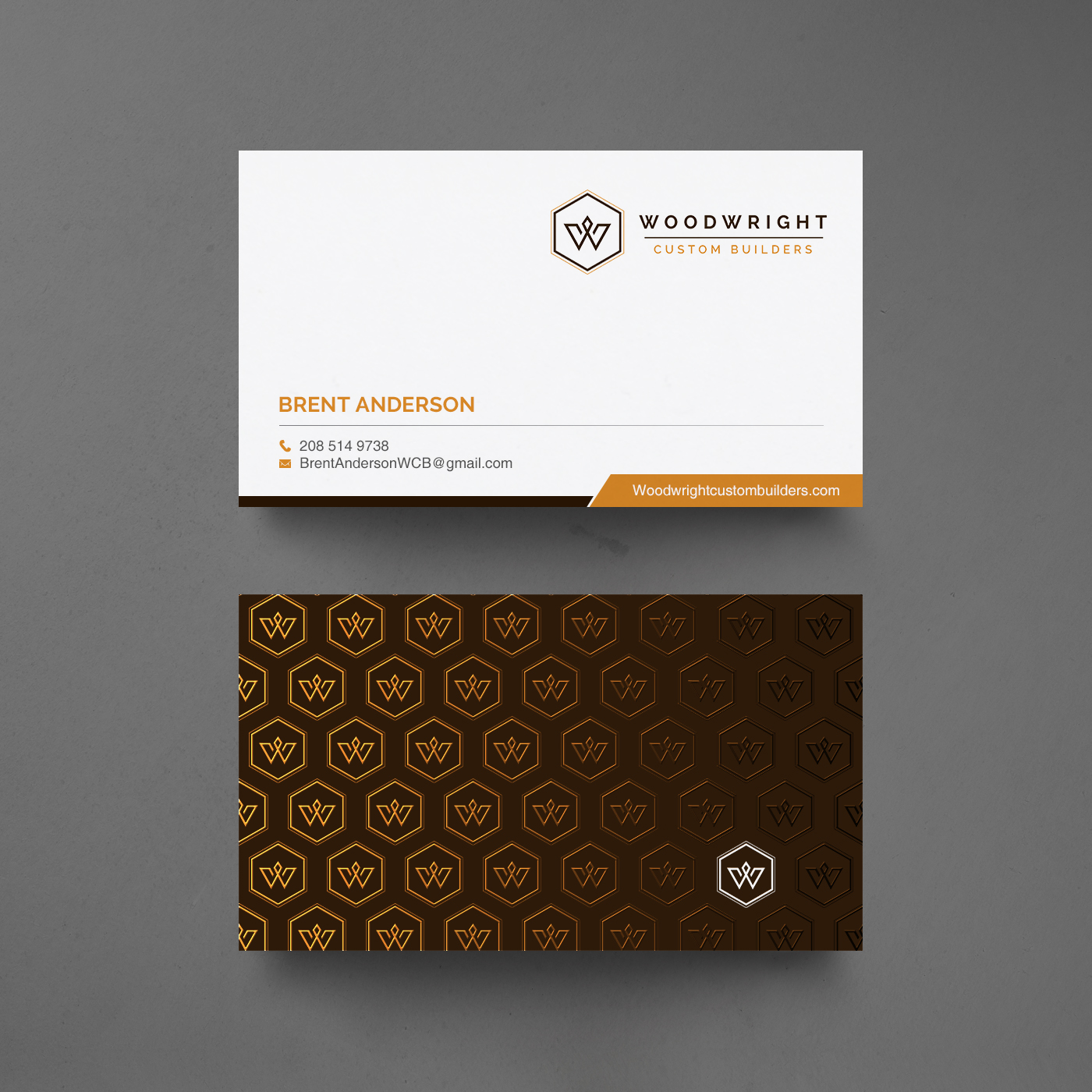 Diseño de Tarjeta de Presentación por chandrayaan.creative para Woodwright Custom Builders LLC | Diseño #26653847