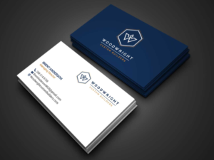 Diseño de Tarjeta de Presentación por R.design para Woodwright Custom Builders LLC | Diseño: #26653097