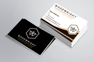 Business Card Design by B. M. BILLAL HOSSAIN for Woodwright Custom Builders LLC | Design: #26654154