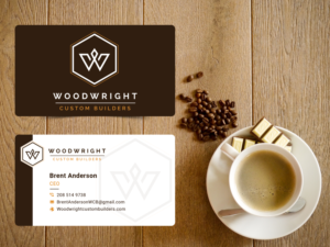Business Card Design by B. M. BILLAL HOSSAIN for Woodwright Custom Builders LLC | Design: #26655909
