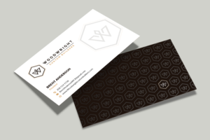 Business Card Design by Musa. A for Woodwright Custom Builders LLC | Design #26679424