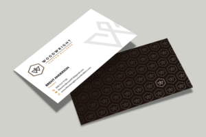 Business Card Design by Musa. A for Woodwright Custom Builders LLC | Design: #26679426