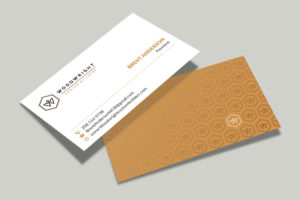 Business Card Design by Musa. A for Woodwright Custom Builders LLC | Design: #26679436