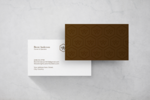 Business Card Design by SyncFuse™ Solutions for Woodwright Custom Builders LLC | Design: #26705183