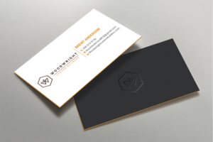 Business Card Design by DesignShout for Woodwright Custom Builders LLC | Design: #26654216