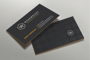 Business Card Design by DesignShout for Woodwright Custom Builders LLC | Design: #26687726