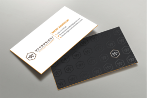 Business Card Design by DesignShout for Woodwright Custom Builders LLC | Design: #26687727