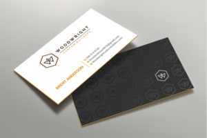Business Card Design by DesignShout for Woodwright Custom Builders LLC | Design: #26687728