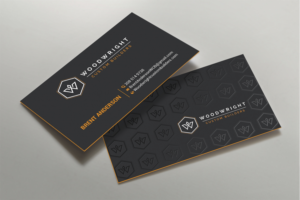 Business Card Design by DesignShout for Woodwright Custom Builders LLC | Design: #26687769