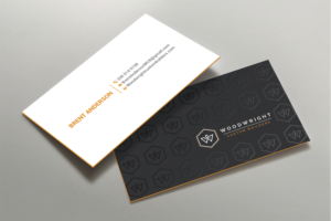 Business Card Design by DesignShout for Woodwright Custom Builders LLC | Design: #26687779