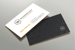 Business Card Design by DesignShout for Woodwright Custom Builders LLC | Design: #26687794