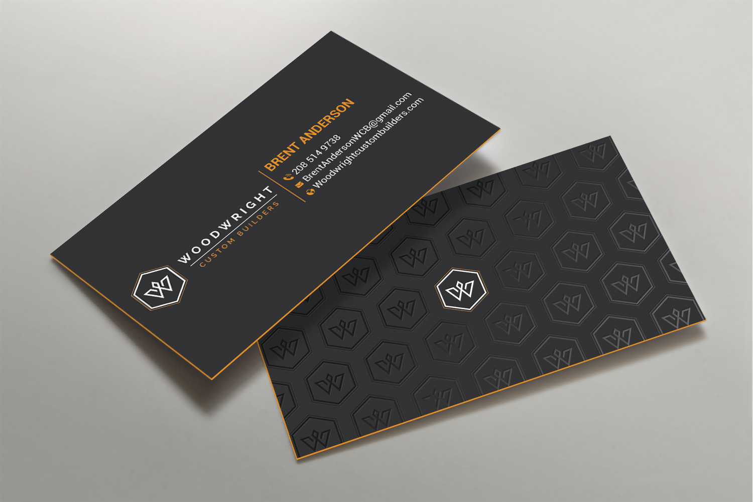 Business Card Design by DesignShout for Woodwright Custom Builders LLC | Design #26687813