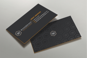 Business Card Design by DesignShout for Woodwright Custom Builders LLC | Design: #26687813
