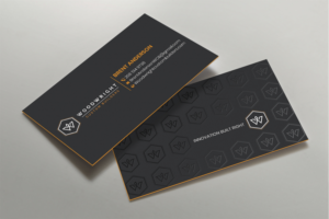 Business Card Design by DesignShout for Woodwright Custom Builders LLC | Design: #26698649