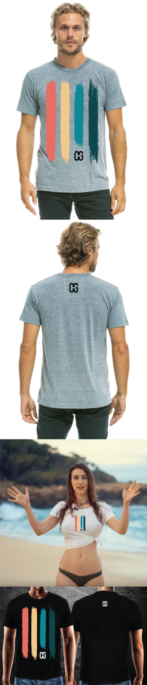 Original Hapa - 4 Color Band OGH | Diseño de Camiseta por ashessaha
