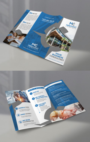 New Business Tri Fold Brochure | Diseño de Brochure por BLUE WINGS