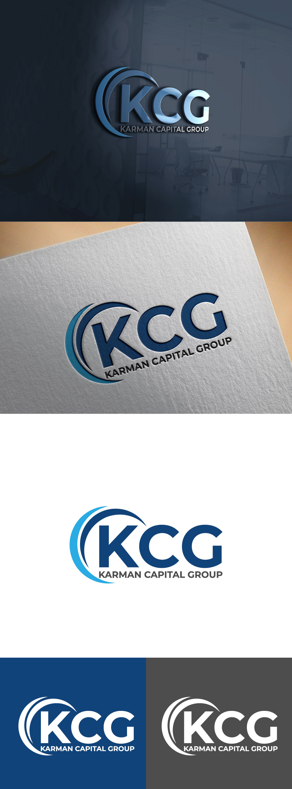 Masculine, Playful, Real Estate Development Logo Design for KCG in