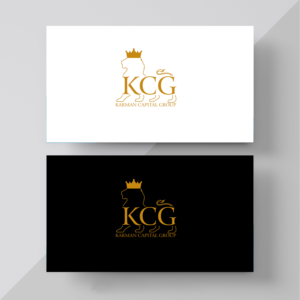 KCG in large font above                       Karman Capital Group  in small font below | Logo Design by creativepoint