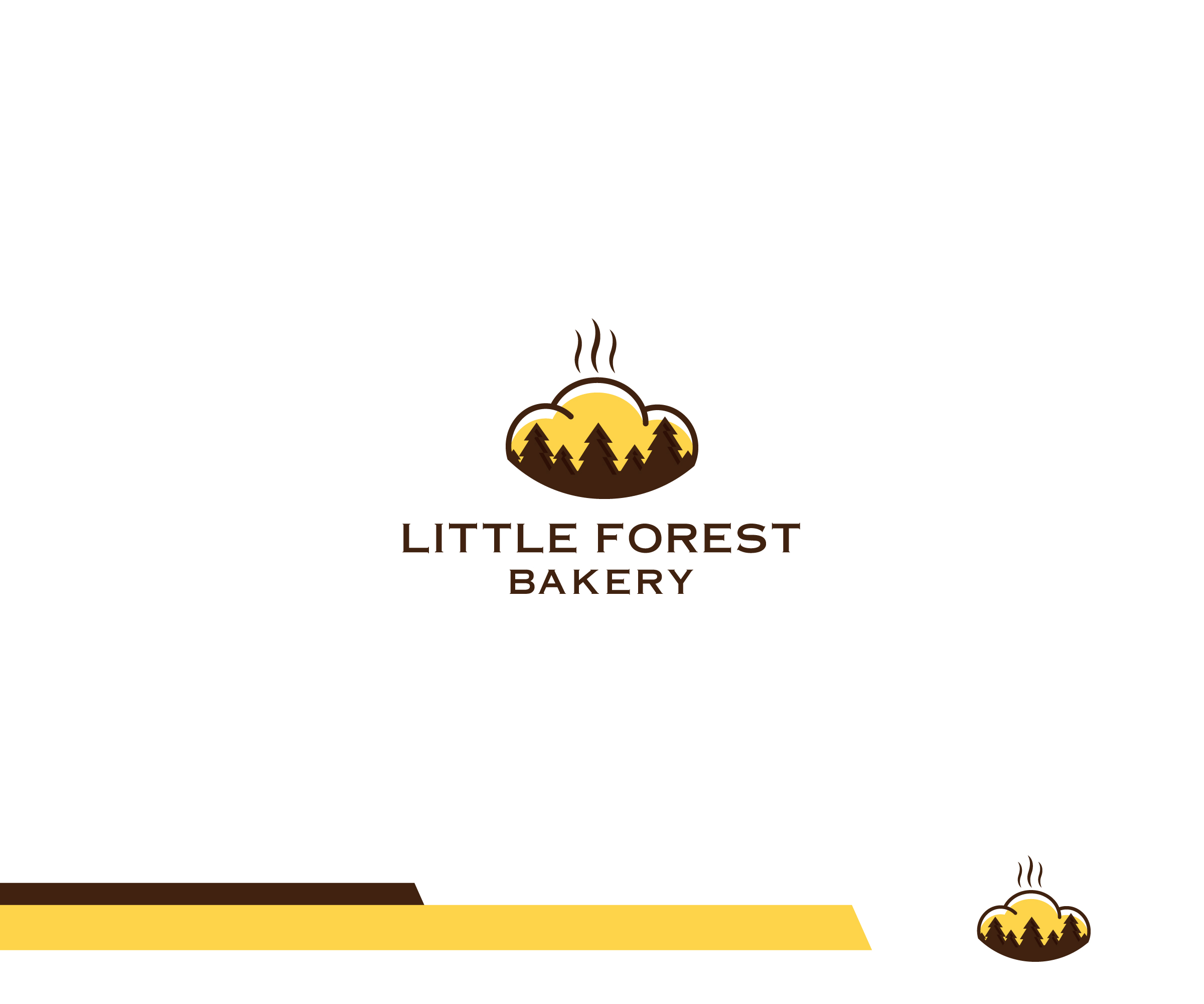 Diseño de Logo por Fat Bat Man para Little Forest Bakery | Diseño #26653263