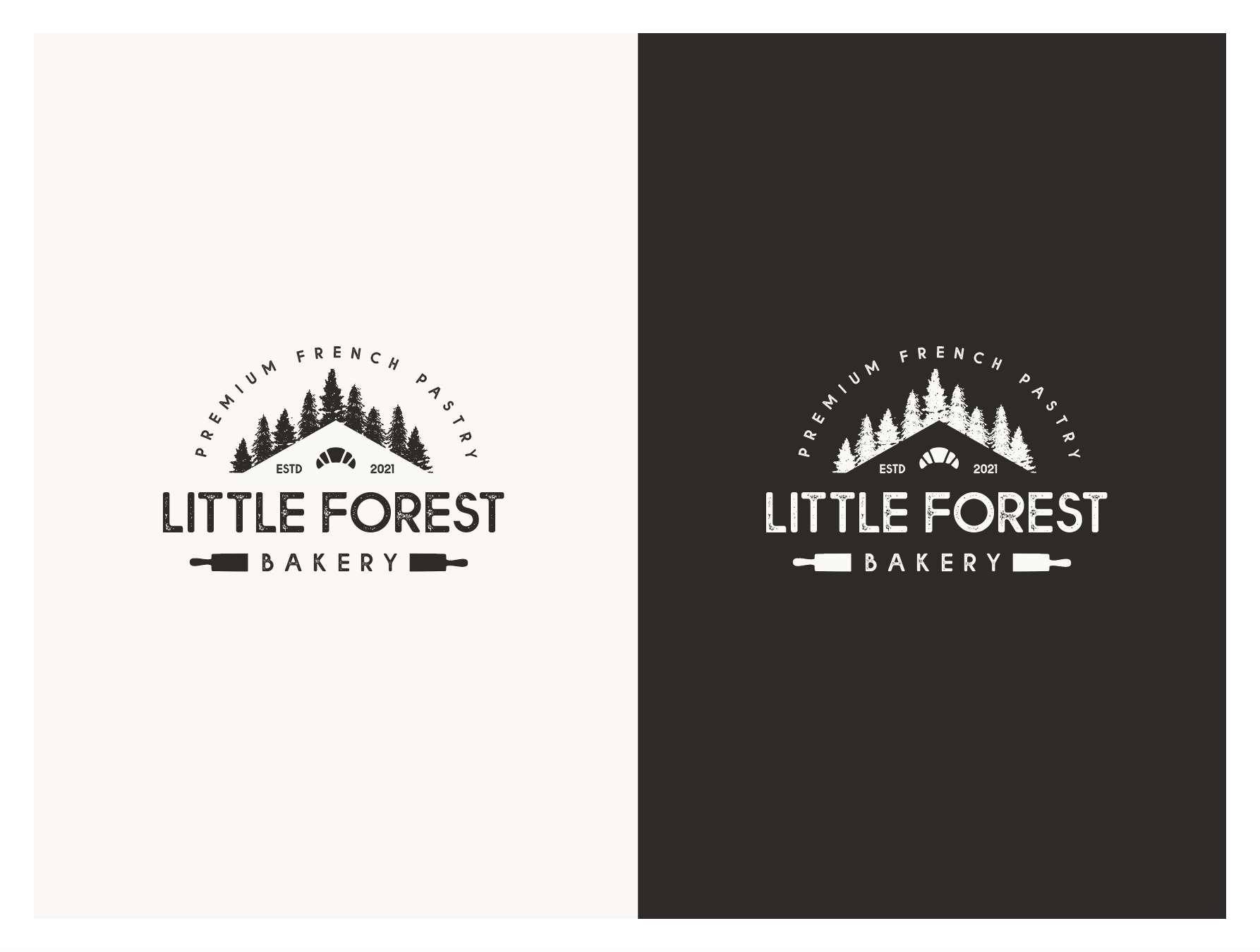 Logo Design by wonderland for Little Forest Bakery | Design #26656388