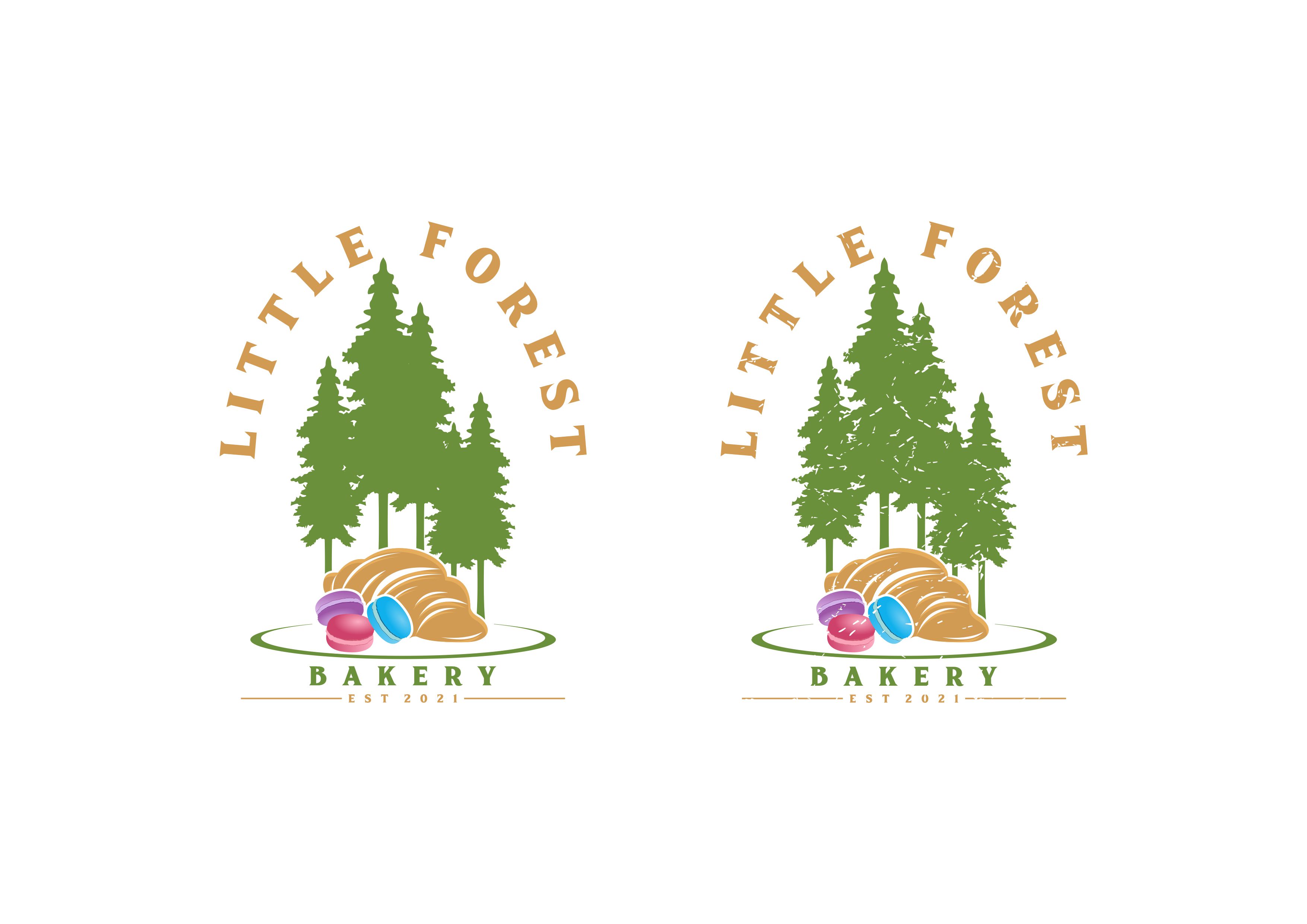 Logo Design by kkopi for Little Forest Bakery | Design: #26659529