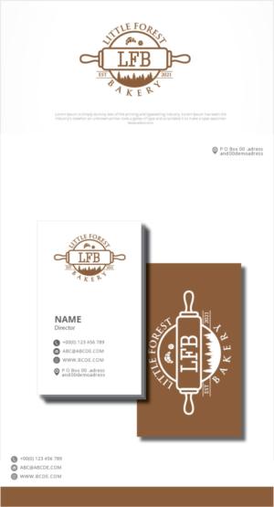 Logo Design by graphicevolution for Little Forest Bakery | Design: #26655993
