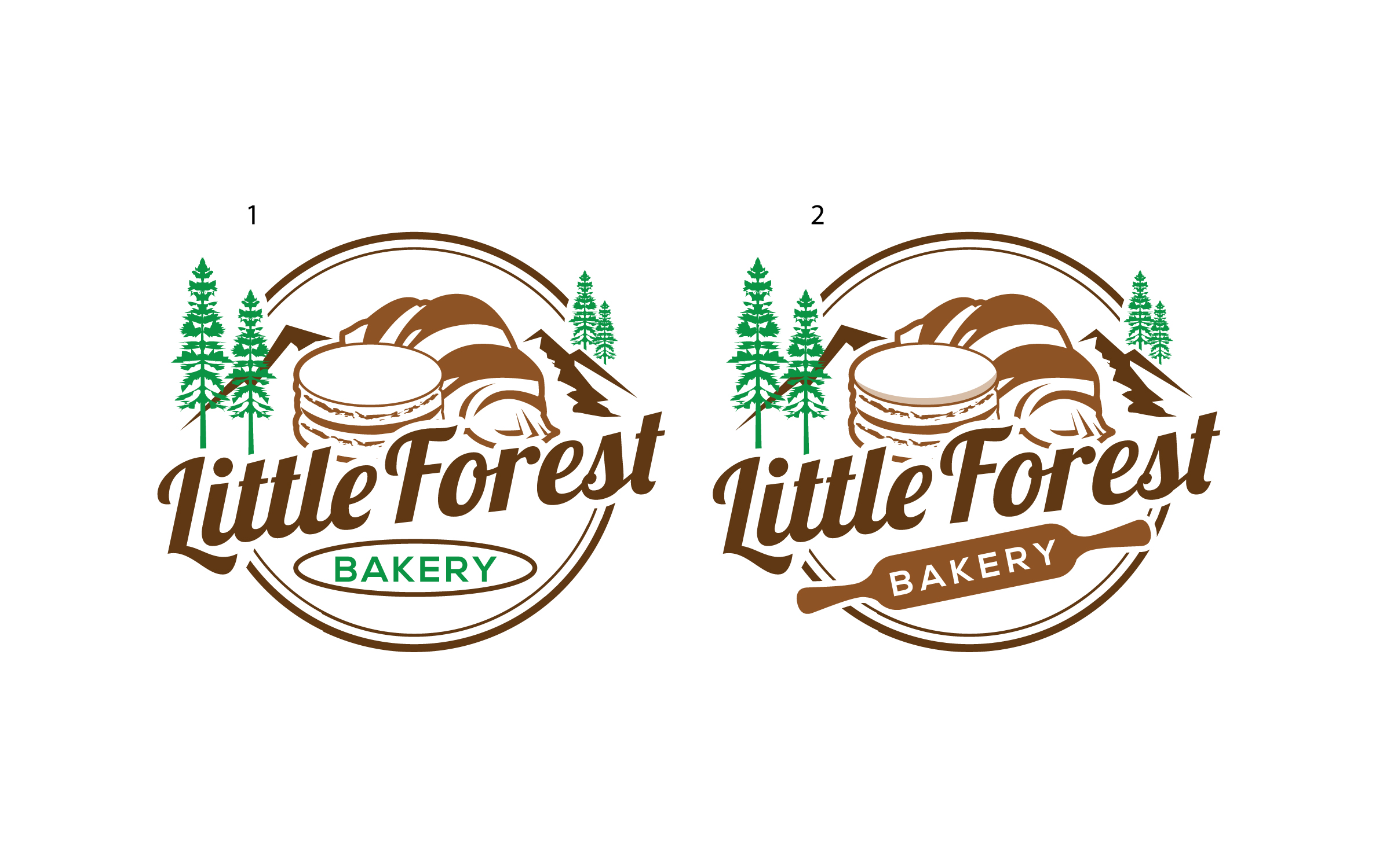 Diseño de Logo por geni para Little Forest Bakery | Diseño #26658092