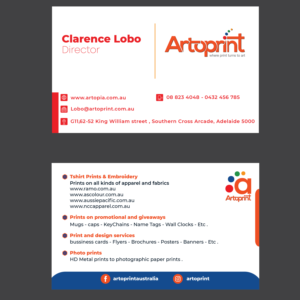 Business Card Design by Osama 33 for this project | Design: #26682599