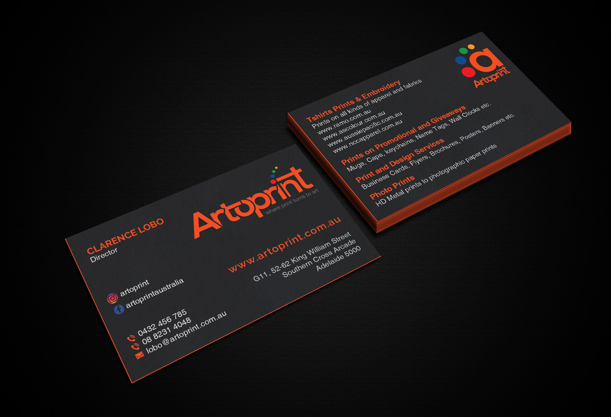 Business Card Design by Creations Box 2015 for this project | Design #26660921