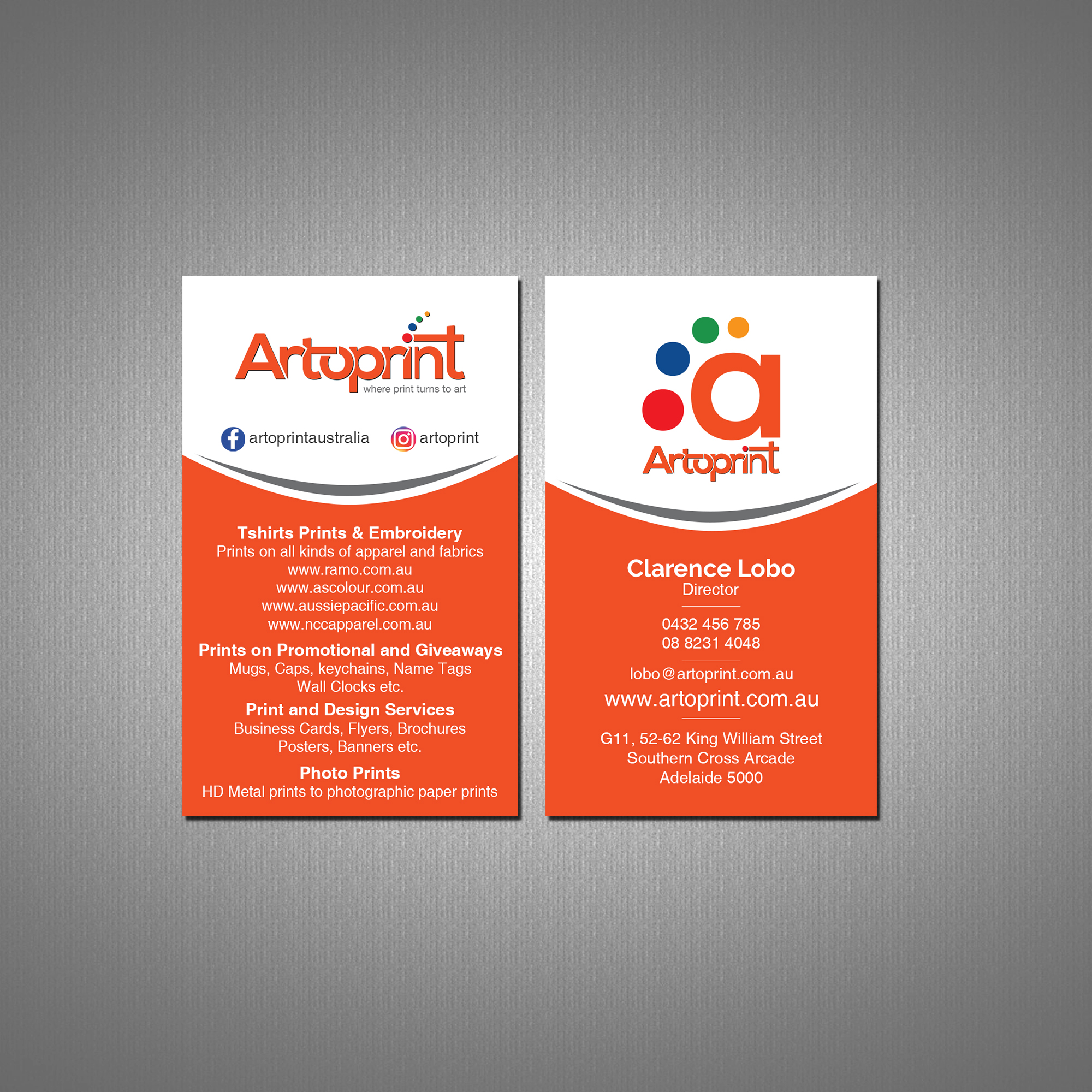 Business Card Design by Creations Box 2015 for this project | Design #26660935