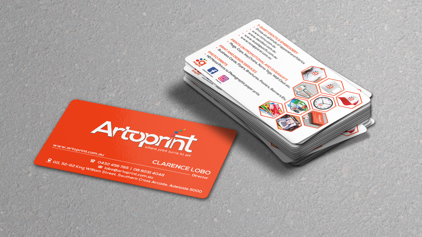 Business Card Design by Dave Paresh for this project | Design #26666307
