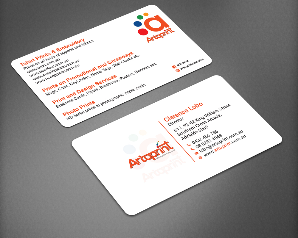 Business Card Design by Krishno for this project | Design #26656899