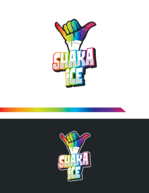 Shaka Ice | Logo Design by Fat Bat Man