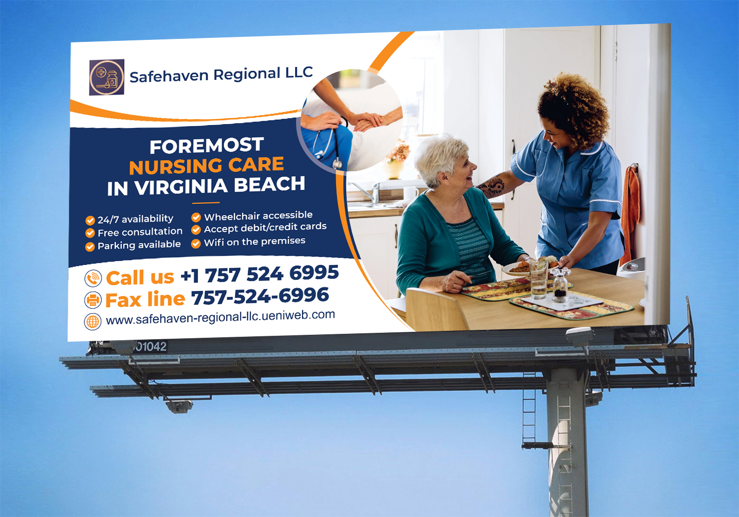 Billboard Design by Aurora:) for SafeHaven Regional LLC  | Design #26749446