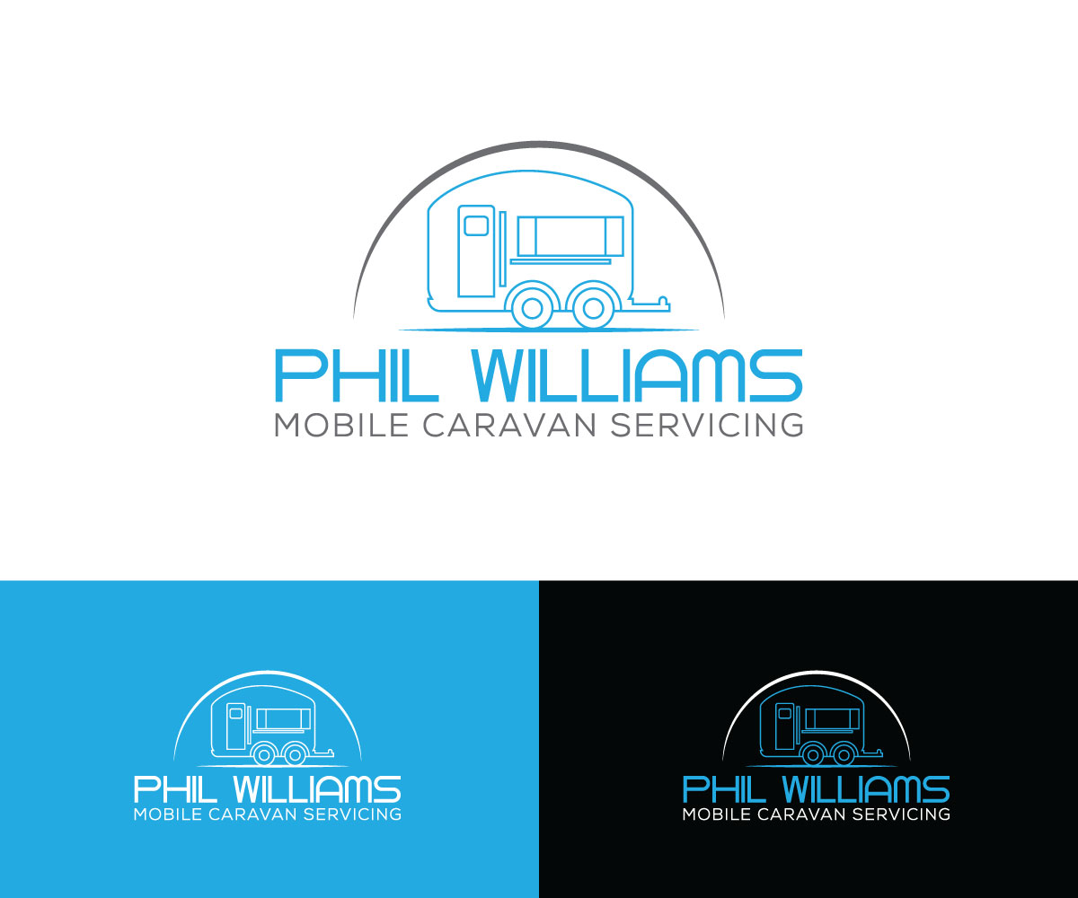 Diseño de Logo por Art Lancer para Phil Williams Caravan Engineer | Diseño #26693737