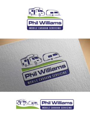 Logo Design by Anton for Phil Williams Caravan Engineer | Design #26664345