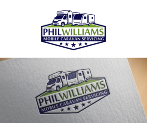 Logo Design by King Cobra for Phil Williams Caravan Engineer | Design: #26697635