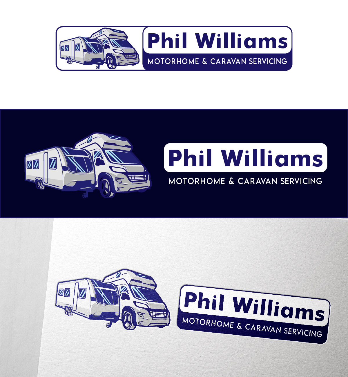 Logo Design by SunuAji_DC for Phil Williams Caravan Engineer | Design #26683272