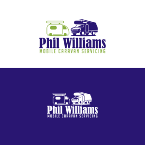 Phil Williams Mobile Caravan Servicing | Logo Design by Graphic Bricks