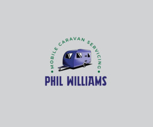 Phil Williams Mobile Caravan Servicing | Logo Design by ecorokerz