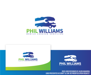 Logo Design by alvinnavarra for Phil Williams Caravan Engineer | Design: #26685483